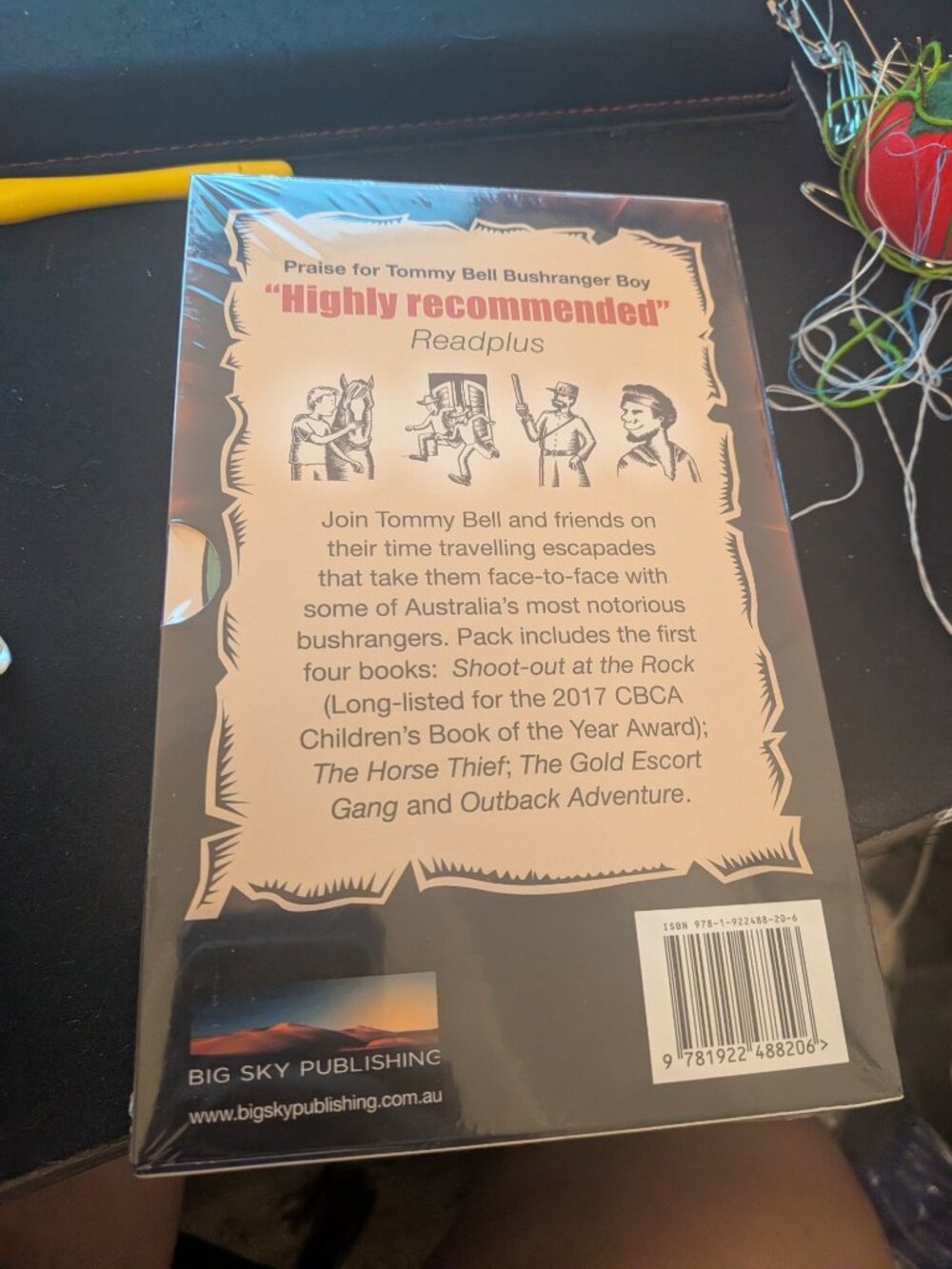 Tommy Bell Bushranger Boy Box Set Books 1-4 Jane Smith Children's Chapter Books - Picture 2 of 5